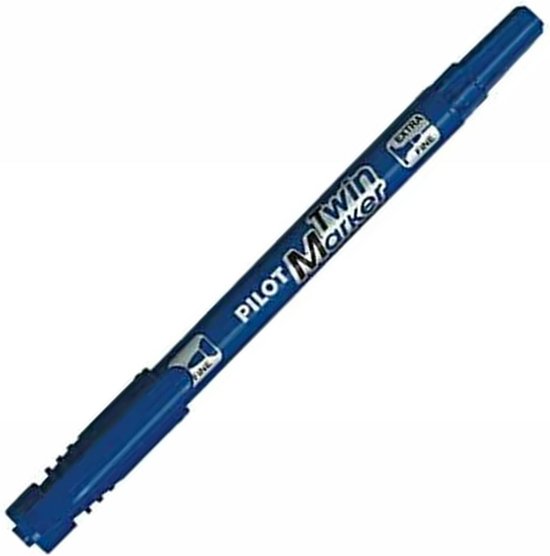 Clover 516 Wateroplosbare Marker – Dik, Blauw, Uitwisbaar Met Water (1 Stuks)