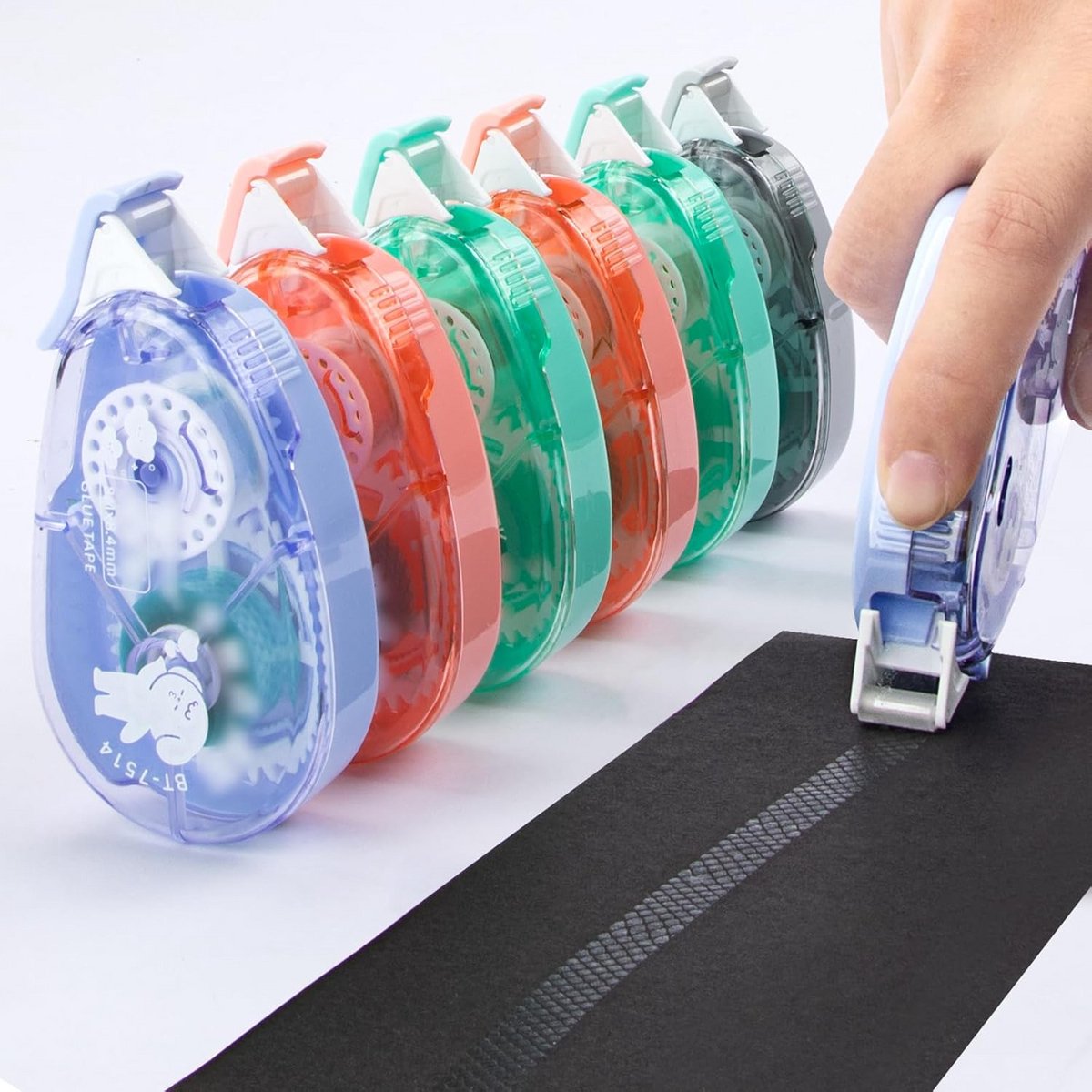 Dubbelzijdige Zelfklevende Rollers 8,4 mm x 8 m voor Scrapbooking en Fotolijm