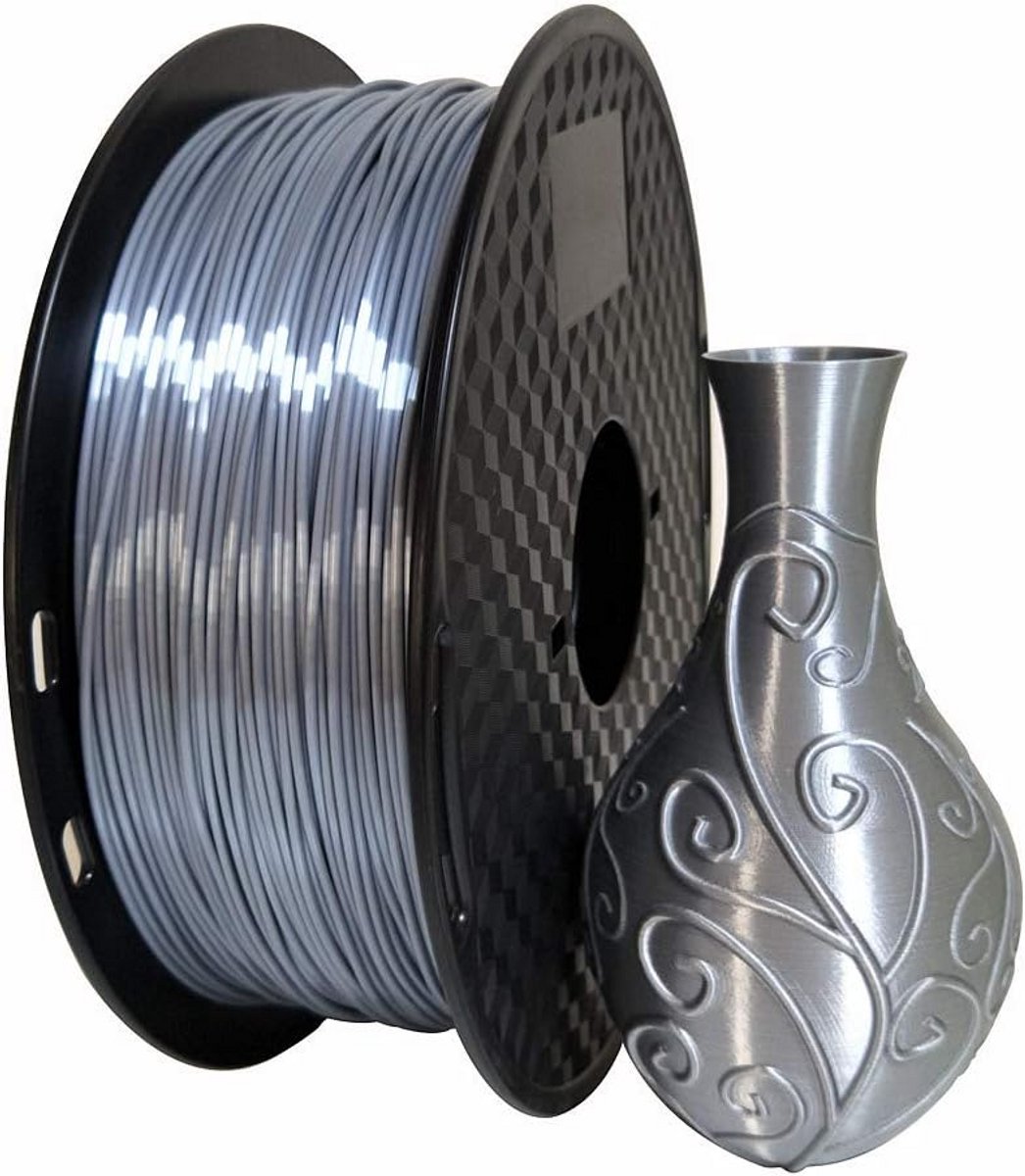 Zijde PLA Filament 1.75mm 1KG voor 3D Printer - Metallic Glanzend 3D Printmateriaal