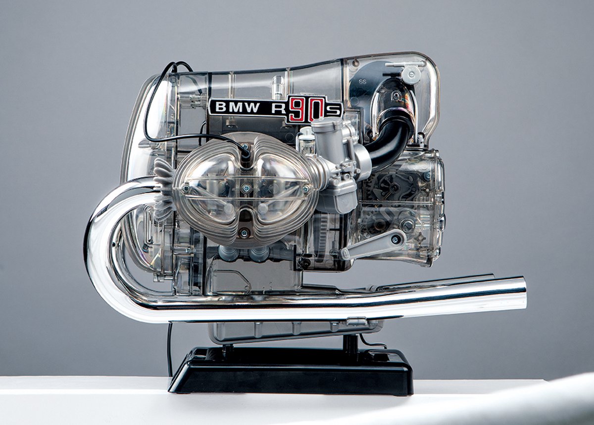 Franzis BMW R90S Flat Twin Engine - Werkend model - 1:2 schaal