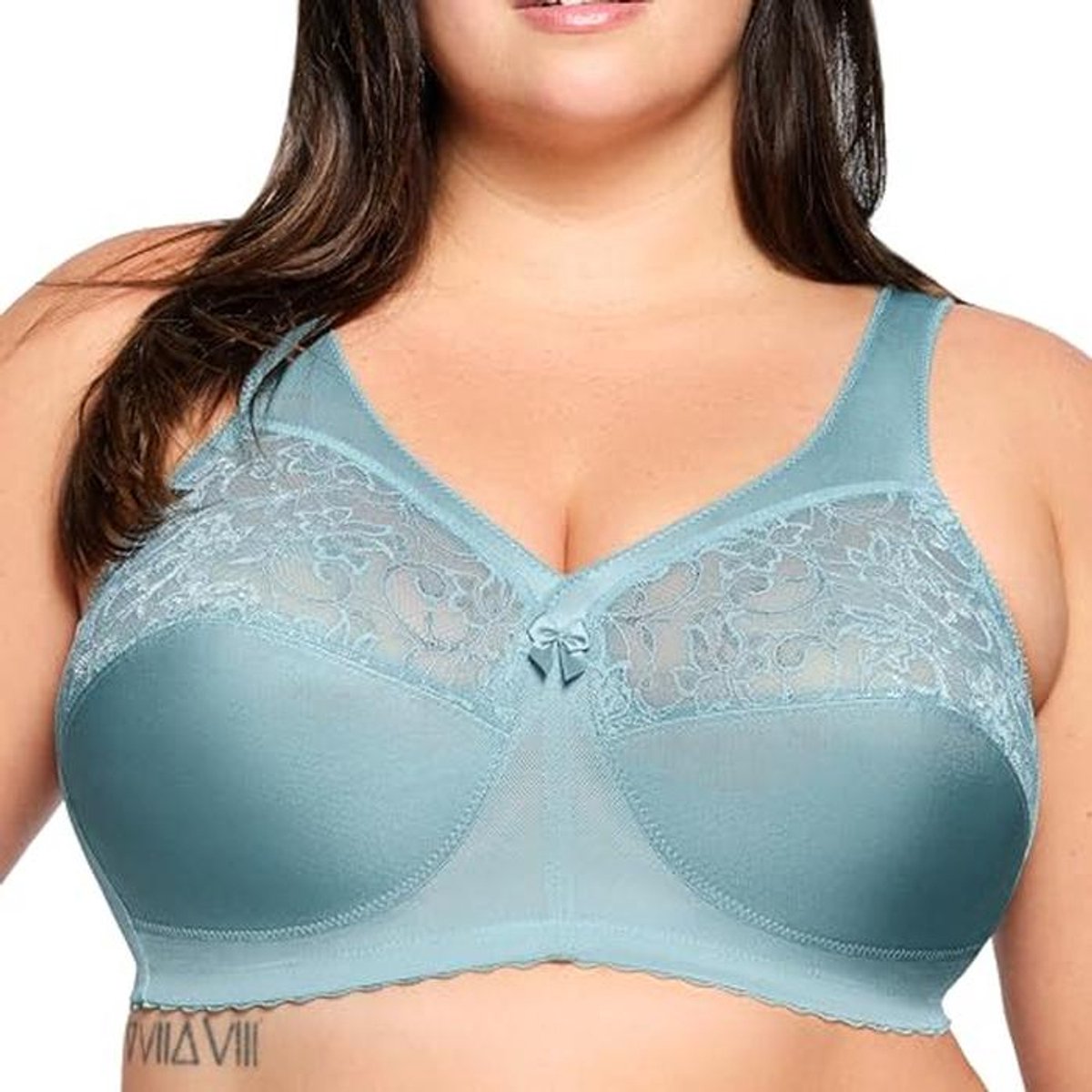 Ondersteuningsbeha zonder Beugels, MagicLift Original, Dames, Gletsjer, 36J