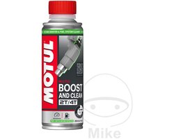 Motul Boost And Clean Moto 200ml Toevoeging Grijs