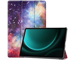 imoshion Tablet Hoes - Geschikt voor Samsung Galaxy Tab S10 Plus / Galaxy Tab S9 11.0 inch FE Plus / Galaxy Tab S9 11.0 inch Plus - Trifold design oude designs - Pr051