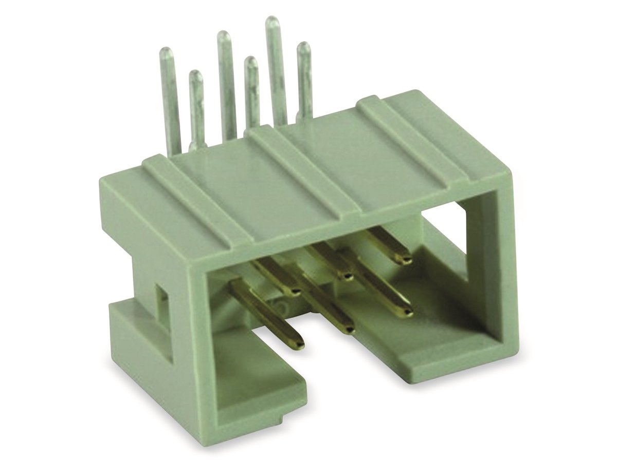 HARTING insteekconnector gehoekt zonder vergrendeling, 09 18 516 6323, 16 contacten