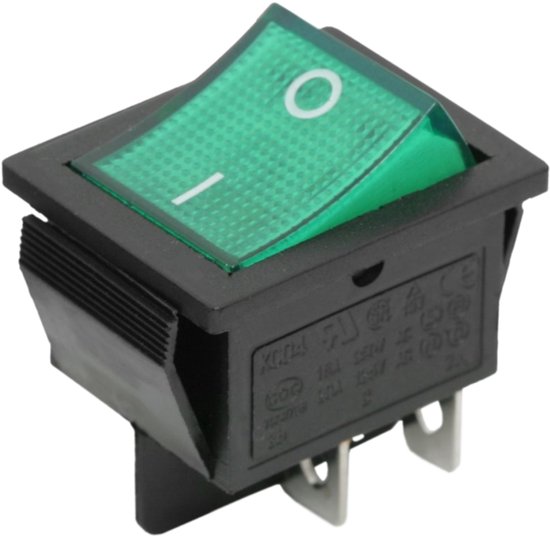 Gebildet 10pcs AC 6A/250V 10A/125V SPST 2Pins 2Positie