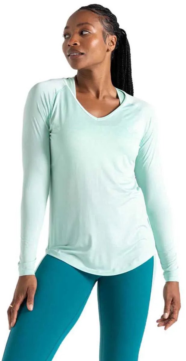 Dare2b Discern T-shirt Met Lange Mouwen Vrouw Groen