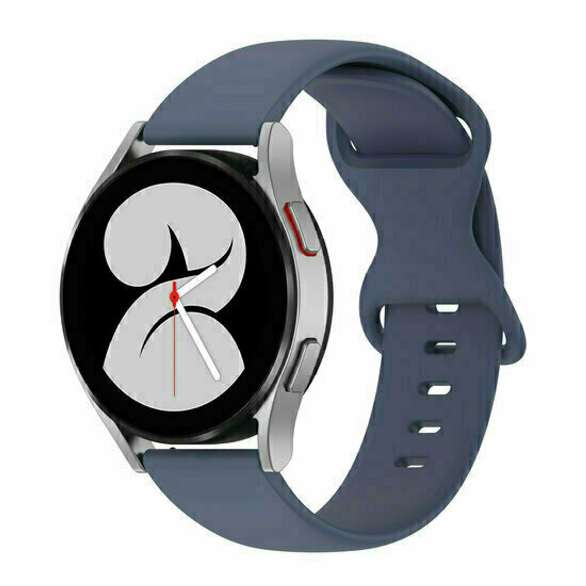 By Qubix - Solid color sportband - Blauw - geschikt voor Huawei Watch 5 - 46mm
