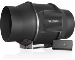 Cloudline PRO S6 150mm Stille Inline Ventilator met EC-Motor en Toerentalregelaar voor Kweken en Hydrocultuur