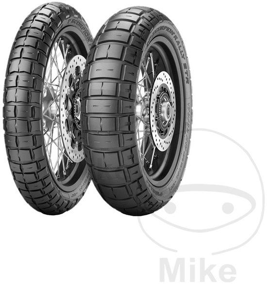 Pneu arrière Pirelli Scorpion Rally STR M/C 69V TL M+ S Trail 150 / 70 x R17