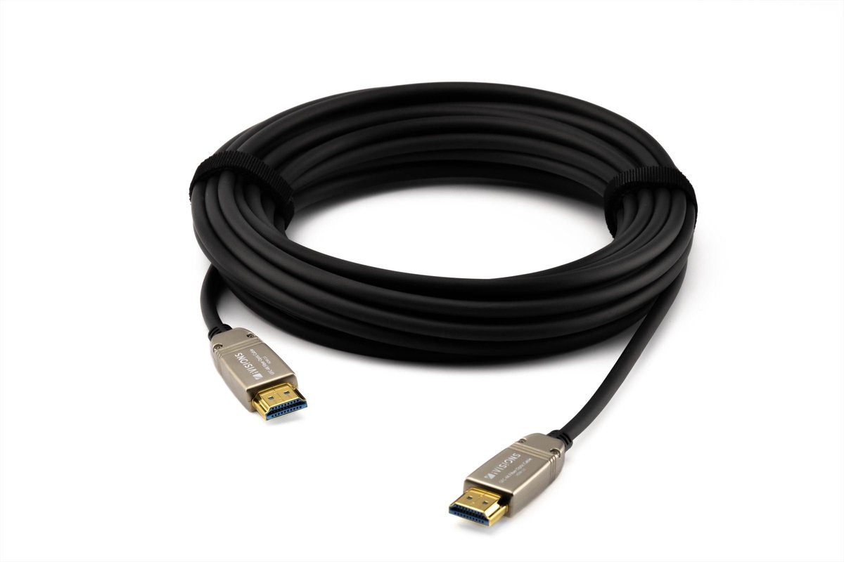 iVisions HDMI v2.0 GFC-4K Glasvezel Kabel 15,0m