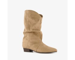 Nova dames slouchy laarzen beige - Maat 37