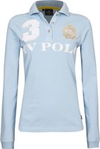 HV Polo Poloshirt Favouritas Eques lange mouw XL Lichtblauw