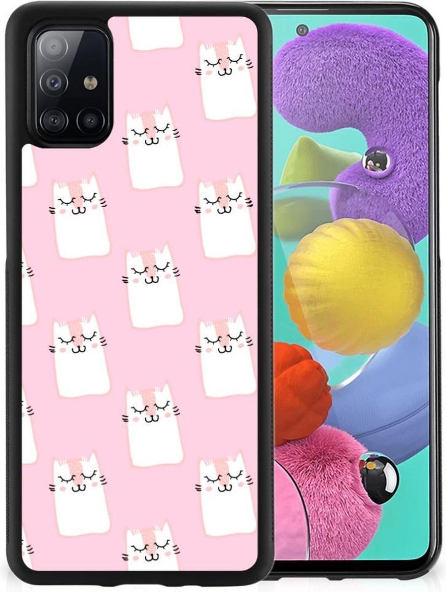 Samsung Galaxy A51 Back Cover Sleeping Cats