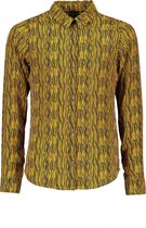 Nobell' Meisjes blouses Nobell' Tinka Zebra AOP blouse Yellow Gold 146/152