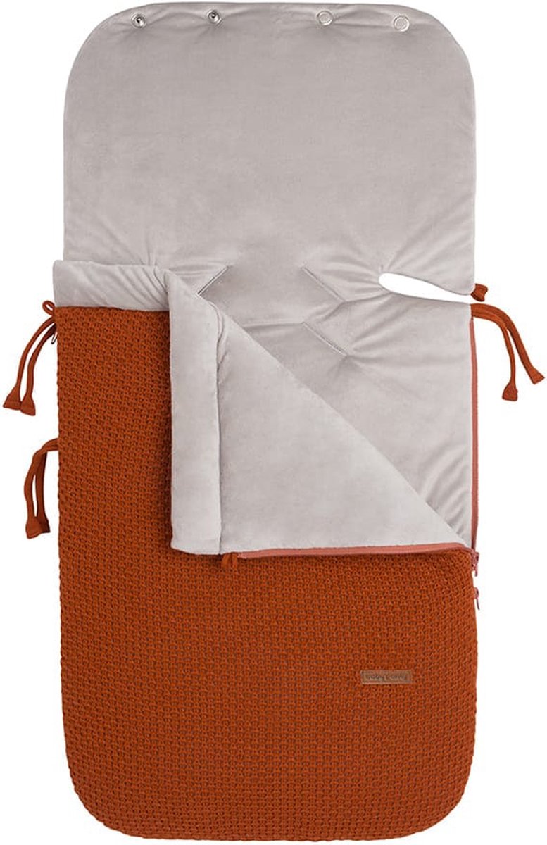 Baby's Only Voetenzak autostoel 0+ Flavor Roest Geschikt voor drie