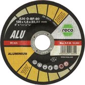 Reca Doorslijpschijf Alu 125x1,5 mm - kom spcialist voor aluminium (25 stuks)