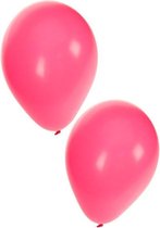 Roze ballonnen 25 stuks | Ballonnen roze voor lucht en helium