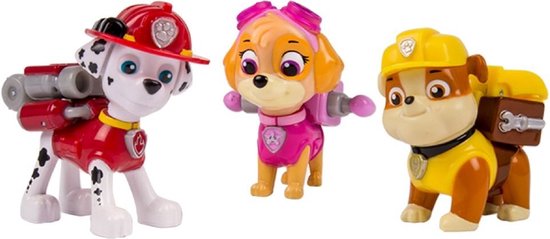 Paw Patrol Action Pack Pups 3 Stuks bol