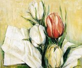 Elisabeth Krobs - Tulipa Antica Kunstdruk 117x98cm