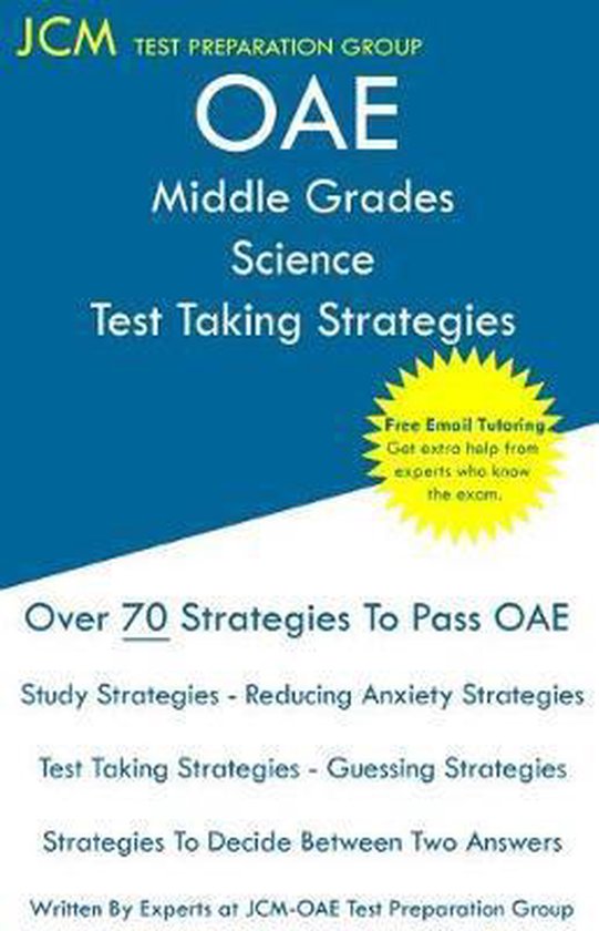 OAE Middle Grades Science Test Taking Strategies - cover