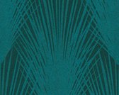 LANDELIJK BOTANISCH BEHANG | Botanisch & Landelijk - groen blauw - A.S. Création New Elegance
