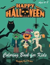 Happy Halloween Coloring Book