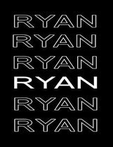 Ryan: Election 2020 College Ruled Composition Notebook 7.44'' x 9.69'' 100 pages 50 sheets