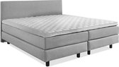 boxspring compleet 160x200 glad GRIJS