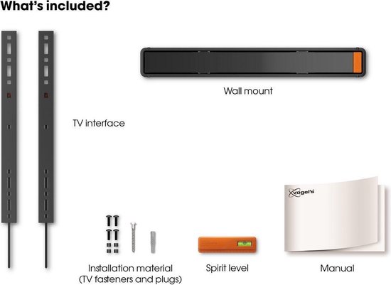 WALL 3205 Vaste tv-beugel 32"-55"