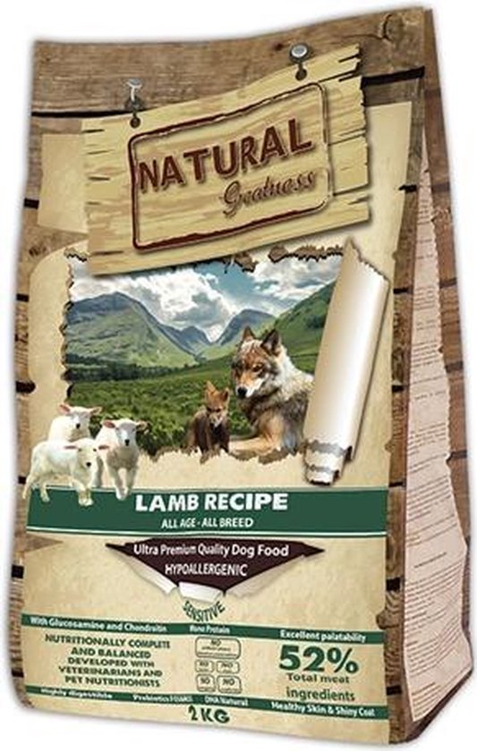 Natural greatness lamb recipe (12 KG)