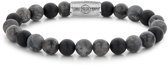 Rebel & Rose More Balls Than Most Grey Rocks - 8mm RR-80069-S-17.5 cm