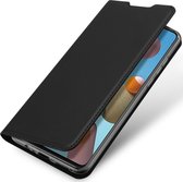 Dux Ducis Slim Softcase Booktype Samsung Galaxy A21s hoesje - Zwart