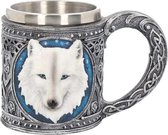 Nemesis Now Bierpul Ghost Wolf Multicolours