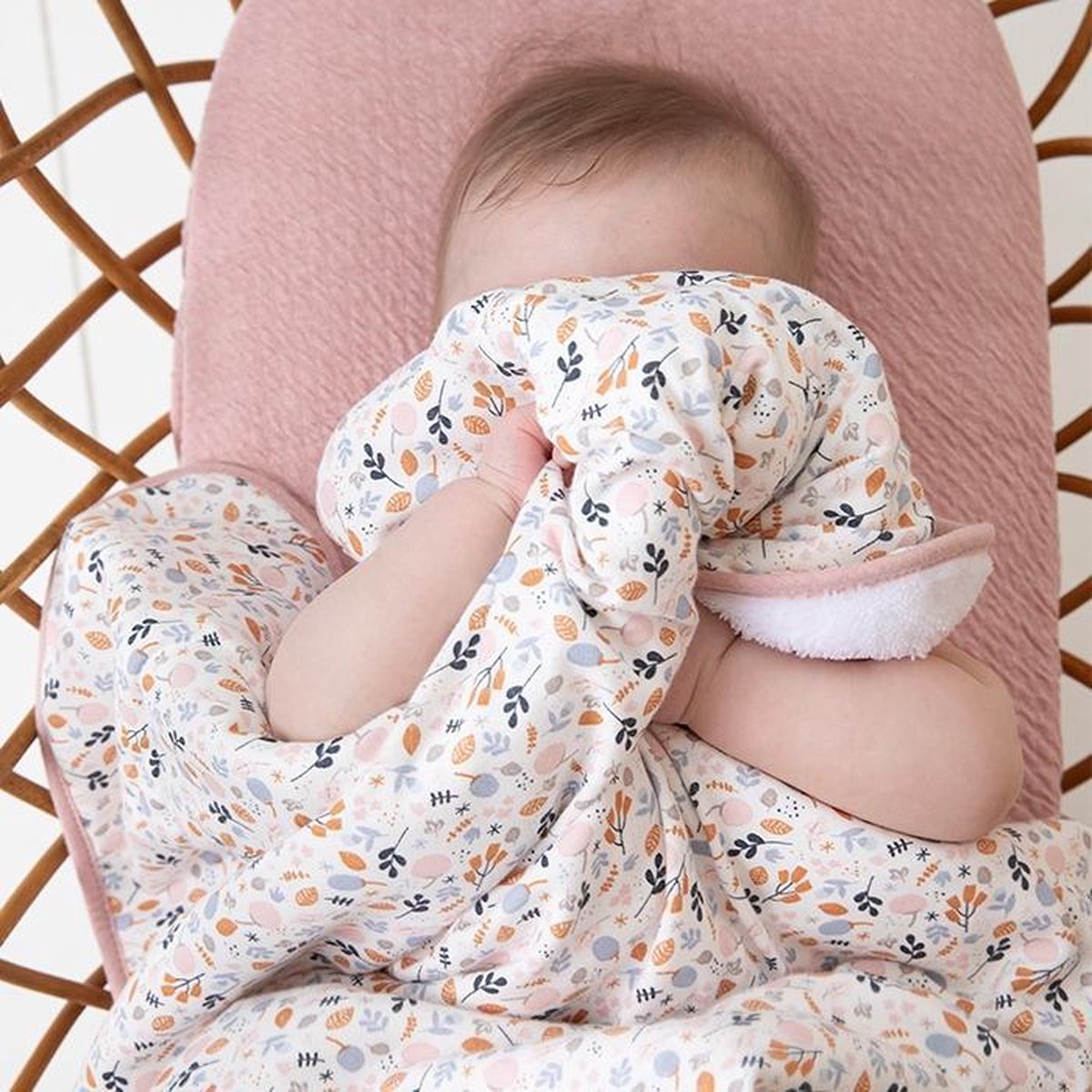 Couverture de lit bébé Pure & Soft Océan Pink LITTLE DUTCH, Vente en ligne  de Couverture bébé