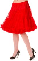 Banned Petticoat -XL/XXL- Walkabout Vintage Rood