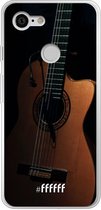 Google Pixel 3 Hoesje Transparant TPU Case - Guitar #ffffff