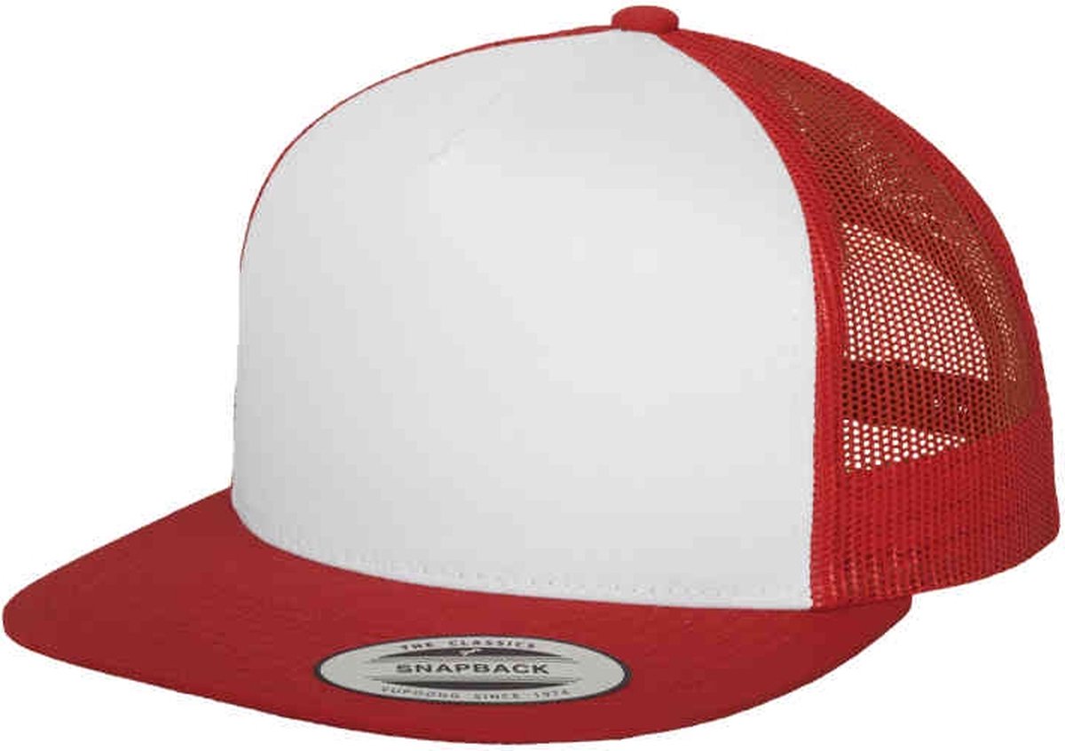 Classic Trucker - Red/ White/ Red - Flexfit Yupong