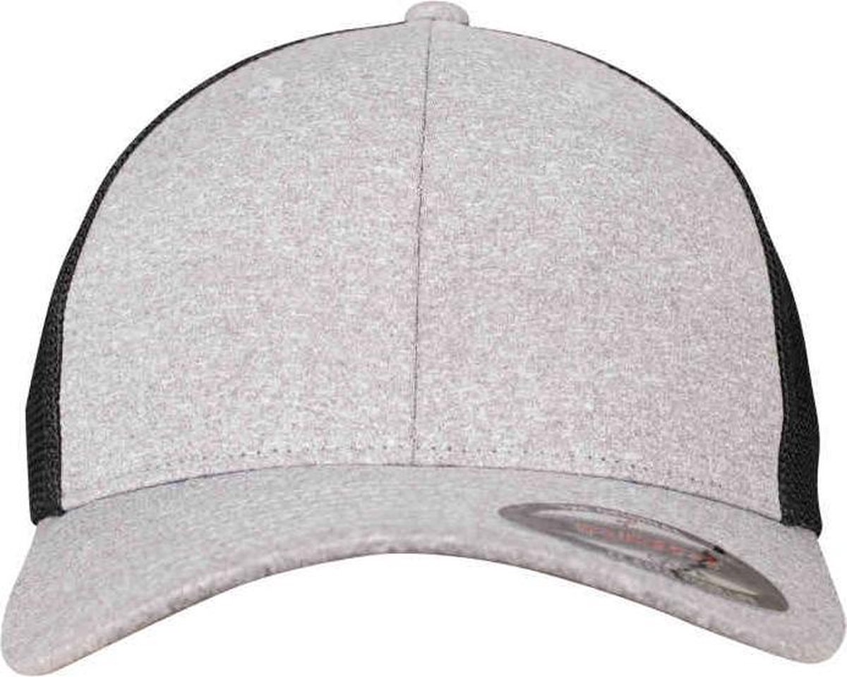 Urban Classics Flexfit pet Melange Mesh Grijs