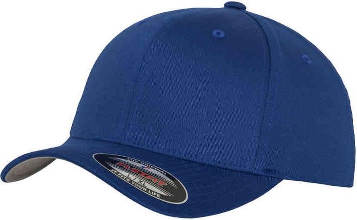 Urban Classics Flexfit pet -2XL- Wooly Combed Blauw