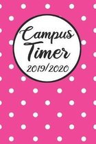 Campus Timer 2019/2020: Campustimer 2019 2020 - Studienplaner A5, Semesterkalender f�r Uni Studenten