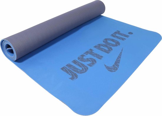 Puur Prestatie Voor u Nike Just Do It Yoga Mat 2.0 Yogamat Unisex - Blue Jay | bol.com