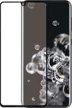Azuri Curved Tempered Glass RINOX ARMOR - zwart frame - Samsung Galaxy S20 Ultra