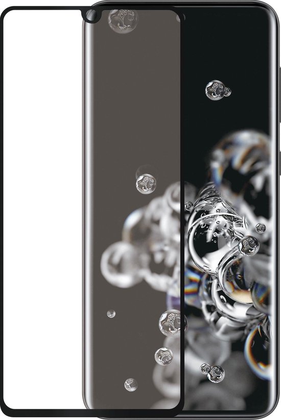 mooi zo Lol beproeving Azuri Curved Tempered Glass RINOX ARMOR - zwart frame - Samsung Galaxy S20  Ultra | bol.com
