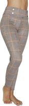 Legging Fantasie push up Classy | bruin / beige | M