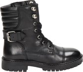 Nelson Kids meisjes veterboot - Zwart - Maat 29