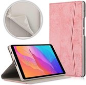 Tablet hoes geschikt voor Huawei MatePad T8 Wallet TPU Book Case - Roze