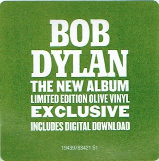 Rough and Rowdy Ways (Limited Edition Olive Green Vinyl LP) - Bob Dylan