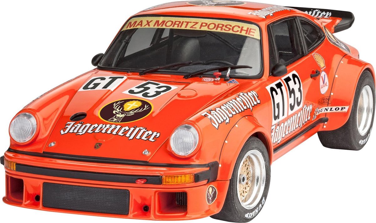 Revell Modelbouwpakket Auto - 07031 Porsche 934 RSR -Jägermeister- Plastic - 1:24 - Modelbouw — afbeelding 4