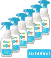 Ecover Ruitenreiniger Spray - Voordeelverpakking 6 x 500 ml