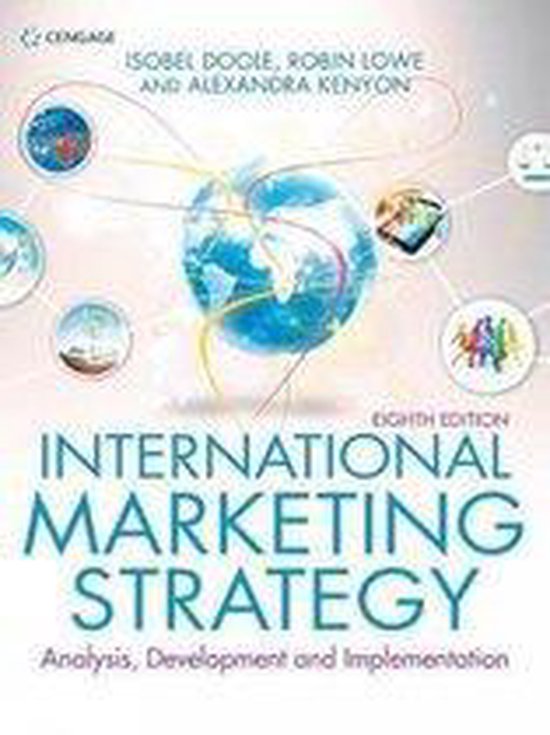 Volledige en zeer uitgebreide samenvatting van het boek 'International marketing strategy'